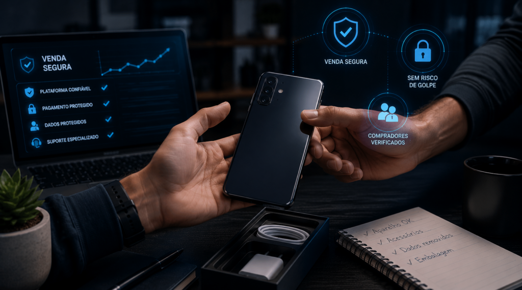 Como vender celular usado com segurança em 2026
